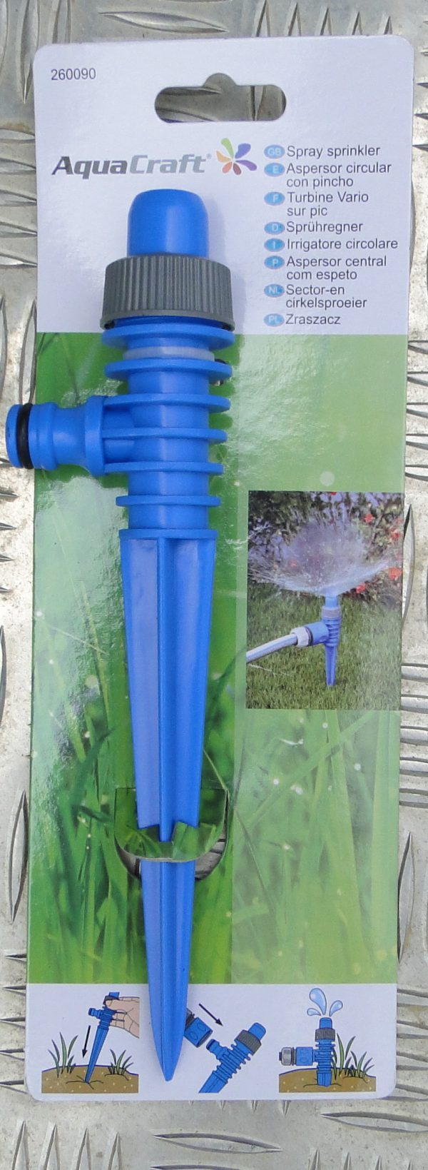 插泥式灑水噴頭